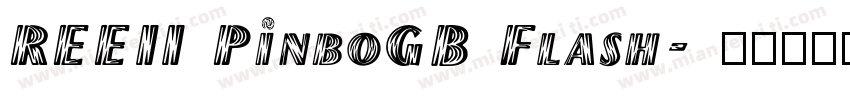 REEII PinboGB Flash字体转换